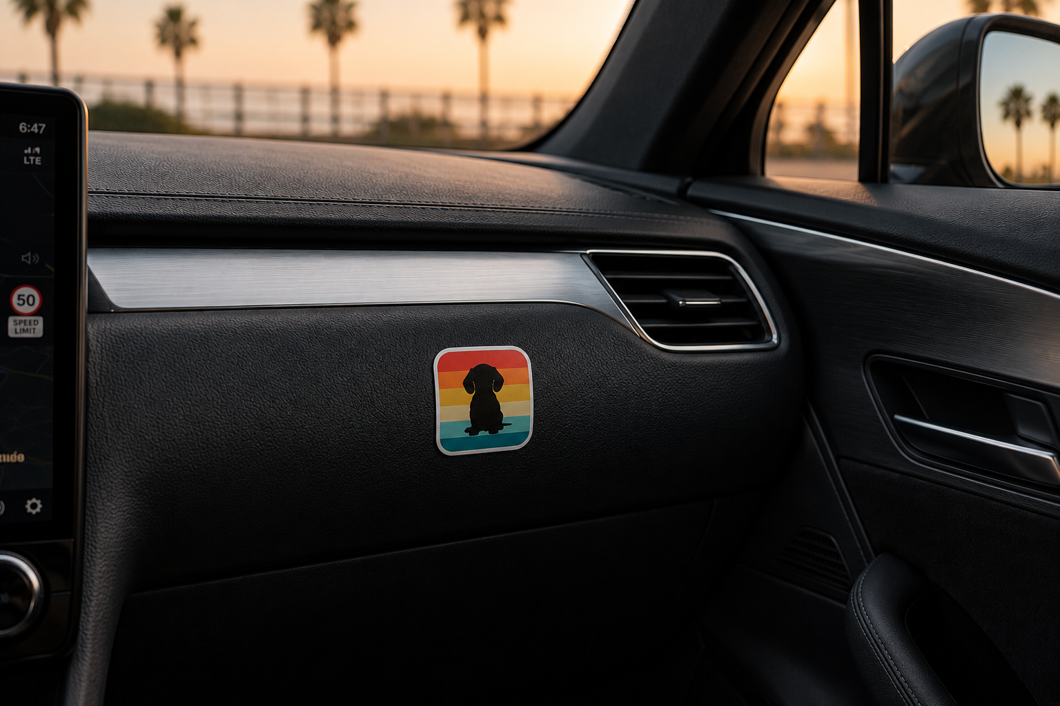 Riley N sticker mockup