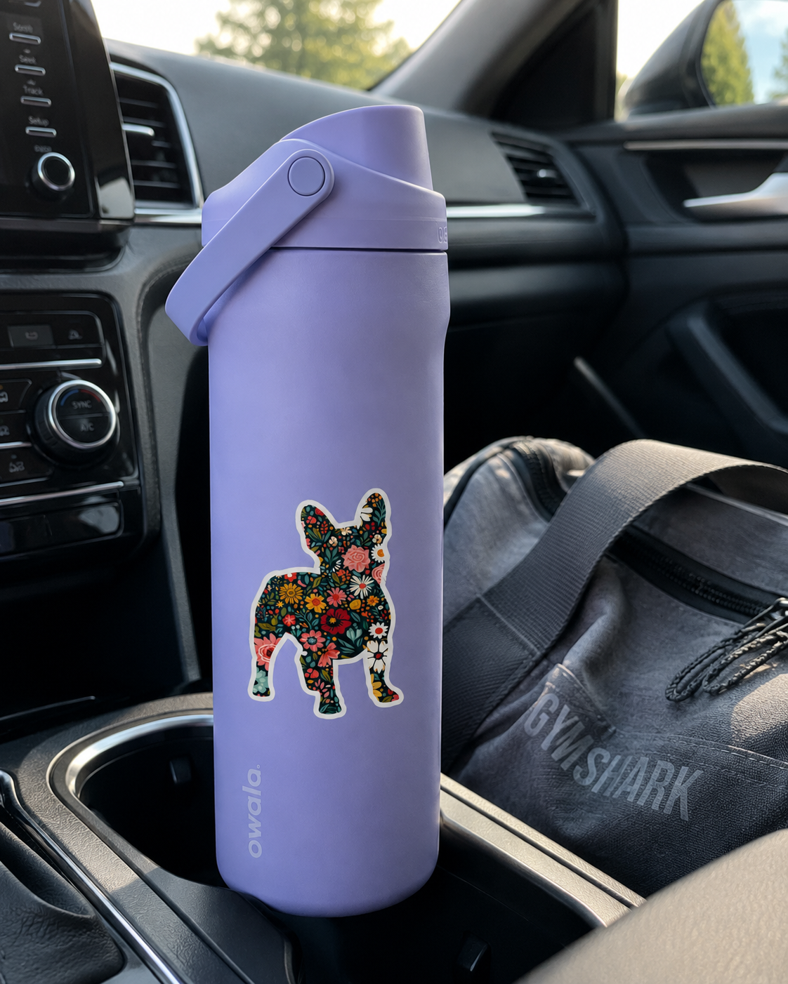 Hannah W sticker mockup
