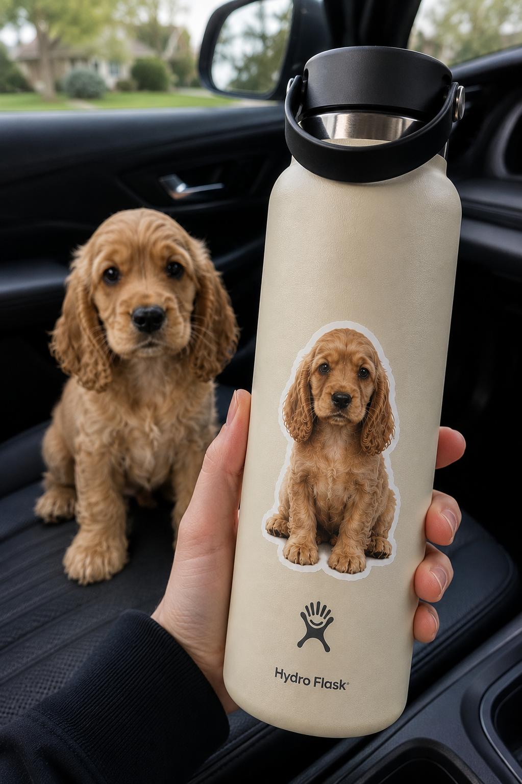 Noah sticker mockup